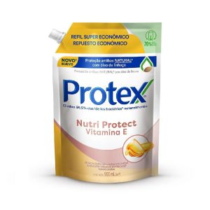 Sabonete Liquido Refil Protex 900ml Vitamina.