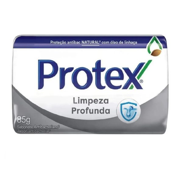 Sabonete em Barra Protex 85g Limpeza Profunda.