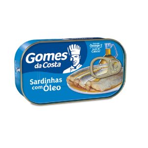 Sardinha Gomes Costa 125g Óleo.
