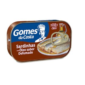 Sardinha Gomes Costa 125g Óleo Defumado.