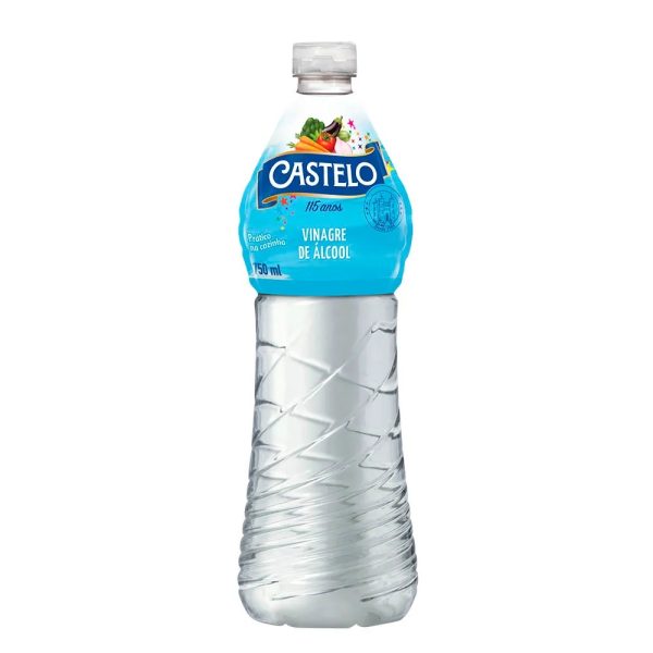 Vinagre Castelo 750ml Alcool.