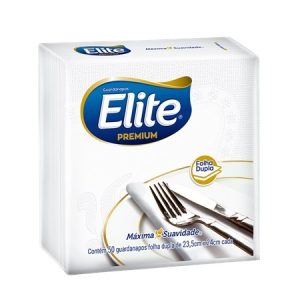 Um saquinho de guardanapos Elite Premium