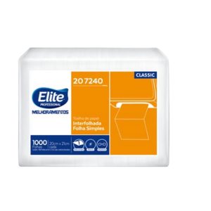 Papel Toalha Interfolha Classic Folha Simples C/ 1000 unid