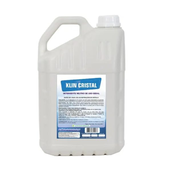 Lava Louças Klin Cristal  Cleanner Neutro 5L