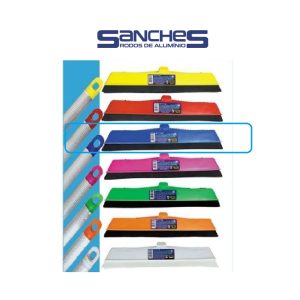Rodo Plastico 2 Borr. 40cm S/Cabo Azul Sanches.