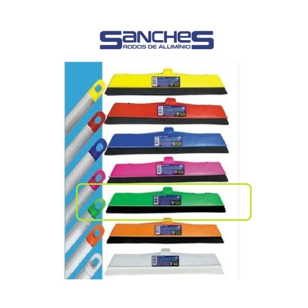 Rodo Plastico 2 Borr. 40cm S/Cabo Verde Sanches.