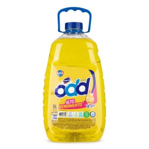 Uma garrafa de detergente líquido para louça Limpano alto rendimento odd