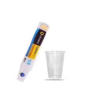 Copo Plast. Copobras 300ml Transp. C/50