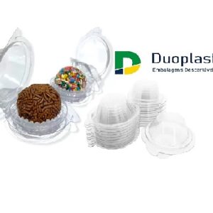 Embalagem Cristal Para 1 Brigadeiro C/500 unid