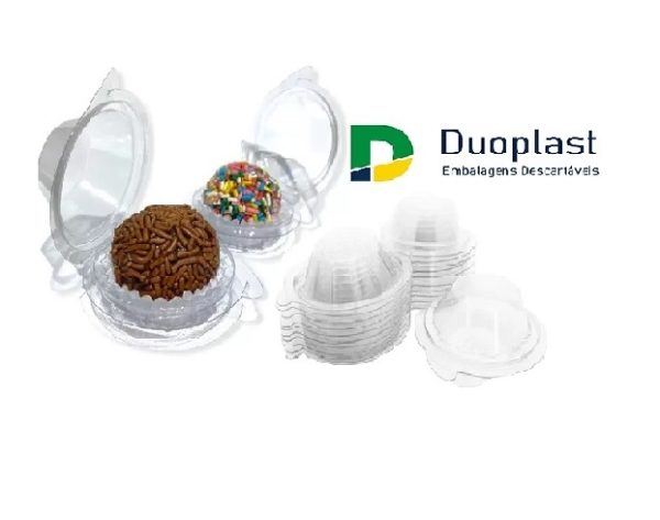 Embalagem Cristal Para 1 Brigadeiro C/500 unid