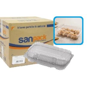 Embalagem Cristal Retangular C/100 unid