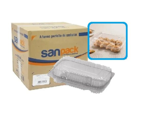 Embalagem Cristal Retangular C/100 unid