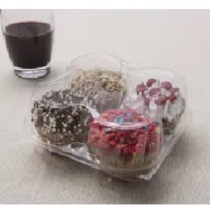 Embalagem Cristal 4 Doces C/100