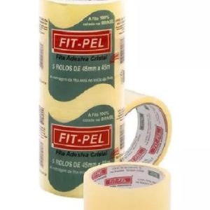 FITA ADESIVA CRISTAL 45 X 45m FITPELL