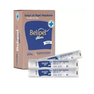 Lençol Hospitalar 70cm X 50m Silver C/10.