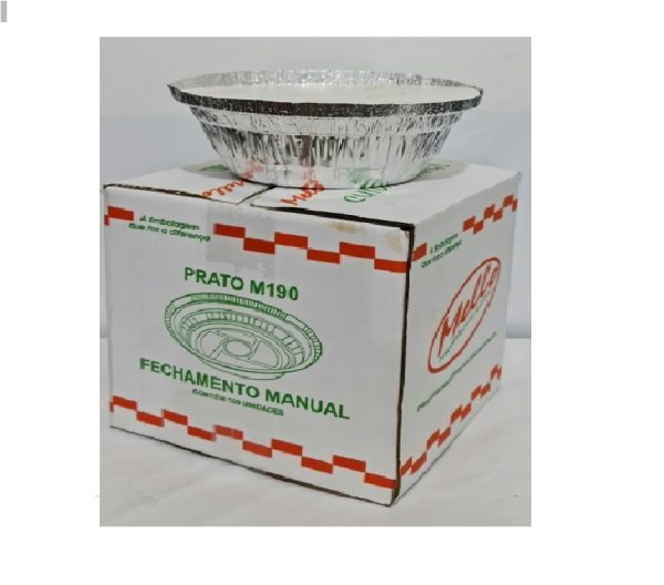 Marmitex Redondo Nº 9 Fech. Manual C/100