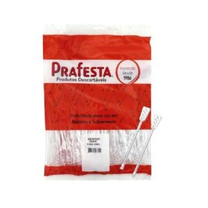 Mexedor Cristal Para drink 11,2cm C/200 Prafesta