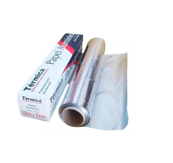 Papel Aluminio 30 X 100m Termica