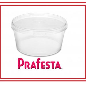 Pote com Tampa Prafesta Redondo C/Lacre 500ml C/100