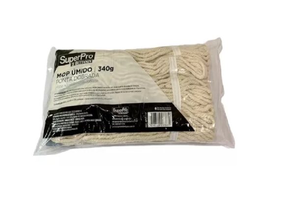 Refil  Mop Umido Ponta Dobrada 340g Bettanin