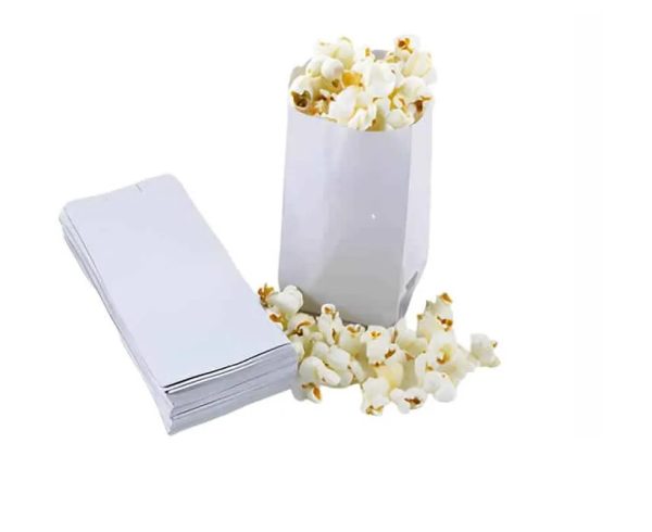 Saco de Papel Branco Monolucido 1/2kg C/500 (Chiara)