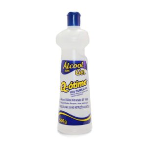 Alcool Gel Q-Otimo 67,0%  INPM 500ml.