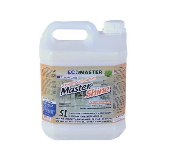 Master Shine 5L Cera Liquida Acrilica A. Brilho