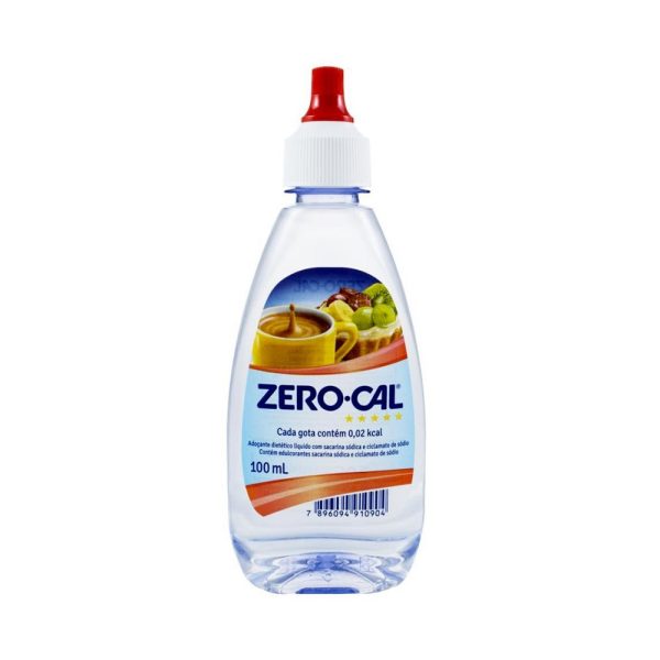 Adoçante Sacarina Zero Cal 100ml.