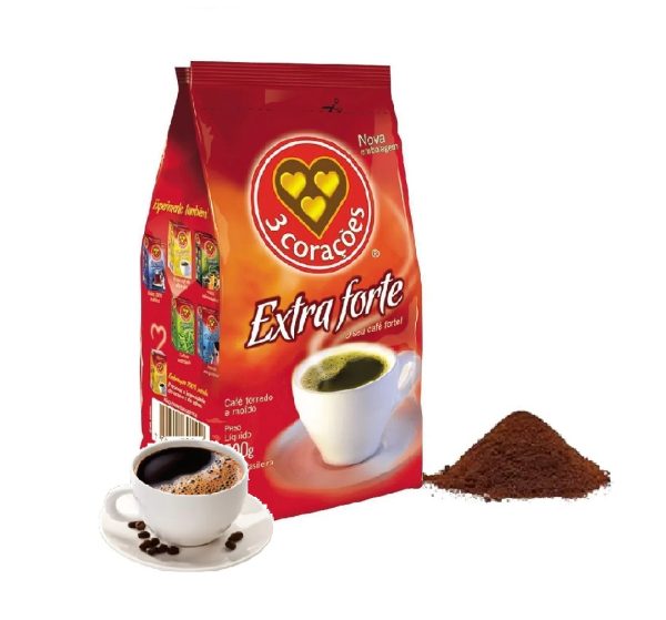 Café Extra Forte Três Corações 500g.