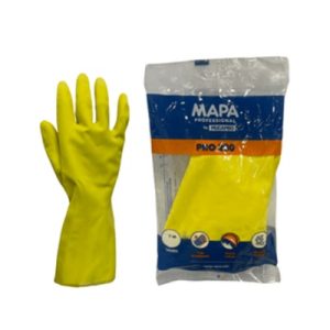 Luva Latex Amarela Mucambo Nº 8 "G" 6 ESP.(230)