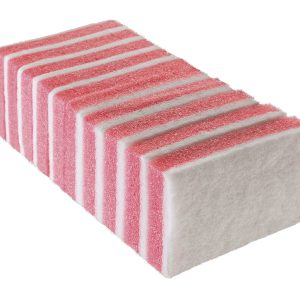Esponja Suave Branca com Rosa Bettanin
