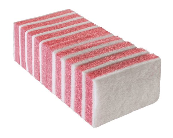 Esponja Suave Branca com Rosa Bettanin