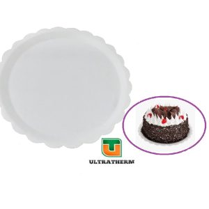 Prato de Isopor Florada Red. 25cm  Ultratherm C/100