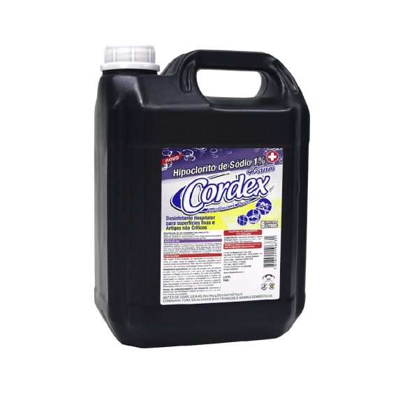 Hipoclorito de Sodio Cordex 1% 5L
