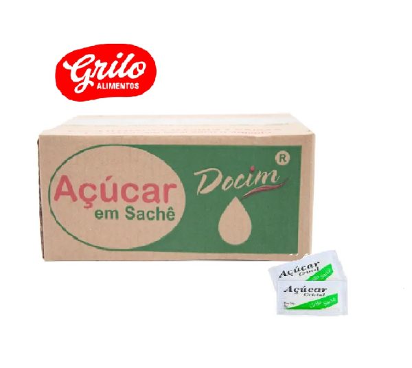Açucar Cristal Grilo Doce em Sachê 5g C/336sc