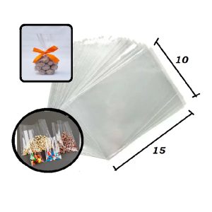 Saco Plastico PP Virgem 10 X 15 X 0,06cm C/1kg