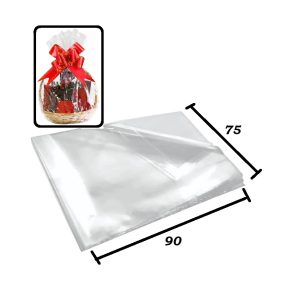 Saco Plastico PP Virgem 75 X 90 X 0,10cm c/1kg