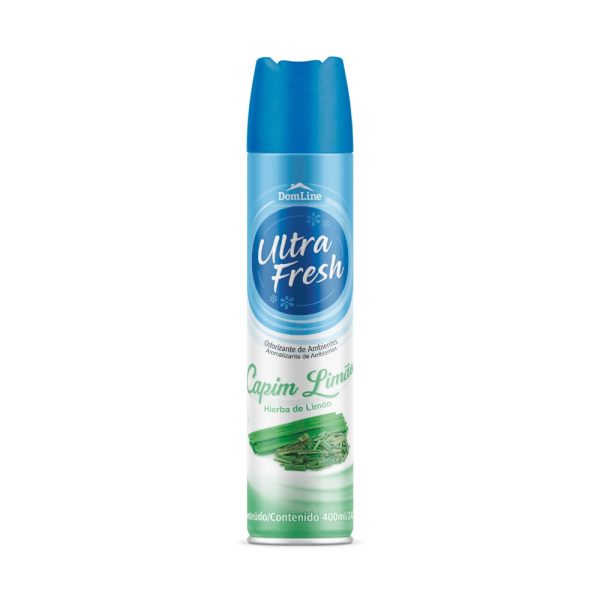 Odorizador de Ar Aer. Ultra Fresh Capim Limão 400ml
