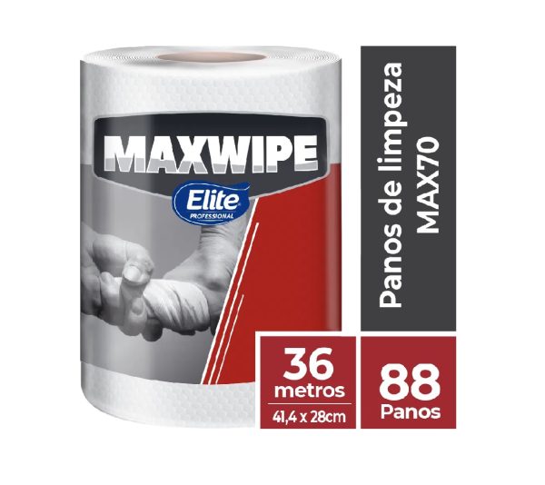 Pano de Limpeza Maxwipe Max 70 Elite C/88 PANOS (207614)
