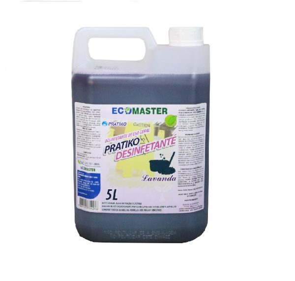 Pratiko Desinfetante Lavanda 5L.