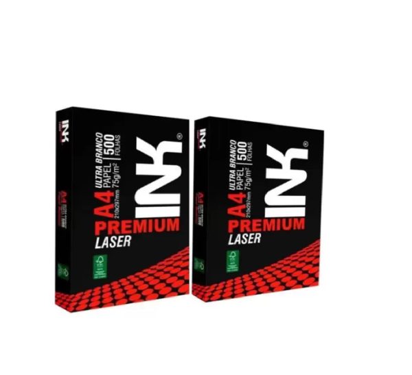 Papel A4 INK Premium Laser 75grs c/500fls.