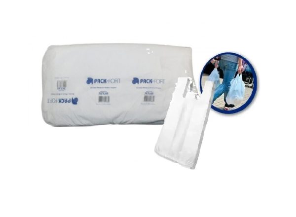 Sacola 38 X 48 Branca Pack Fort C/1000.