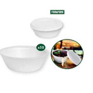 Pote Termico Fibraform sem Tampa 300ml C/50