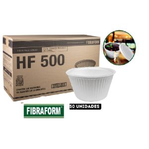 HF-500 POTE TERMICO FIBRAFORM S/TAMPA  500ml  C/50