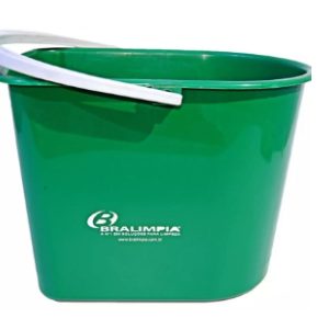 Balde Multiuso com Alça Verde 4L Bralimpia