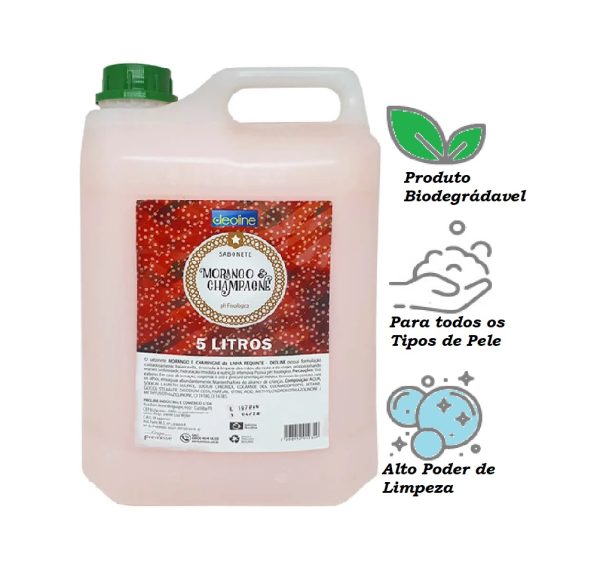 Sabonete Liquido Morango & Champagnhe Premisse 5L