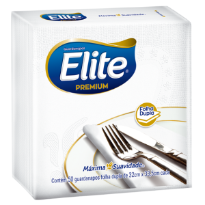 Guardanapo Elite Premium Folha Dupla 32,0 X 33,5cm C/50