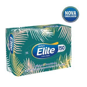 Lenço Elite Folha Dupla 21,0 X 22,0cm C/150