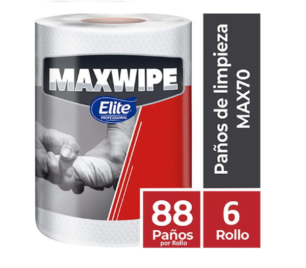Pano de Limpeza Maxwipe Max 70 Elite C/88 Panos