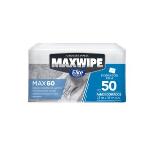 Pano de Limpeza Maxwipe Max 60 Dobrado/4 Elite C/50
